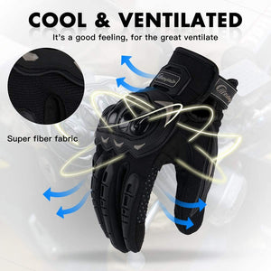 Original RidingTribe Motorcycle Gloves Touch Screen Hands Protective Guards Gloves MCS-17