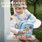 Rheli Shoulder Travel Satchel/Kids Cartoon Crossbody Bag/Kindergarten Student Bag Gift