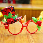Christmas glasses frame Christmas party supplies Christmas gifts Christmas decorative glasses Santa Claus glasses 161119