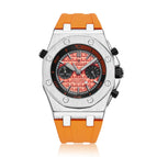 KIMSDUN men's watch fashion multi-functional silicone sports waterproof quartz business watch K-1223B