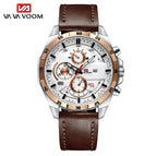 Va Va Voom Men's watch Waterproof Steel strap Business Sports men's Calendar quartz Watch VA-216G