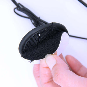 EJEAS Accessories SET 3.5mm Jack Microphone Speaker Headset and Helmet Intercom Clip and Charging Cable for EJEAS V6 V6 Pro.