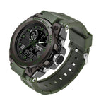 2019 Sanda Men's Watches Black Sports Watch LED Digital 3ATM Waterproof Military Watches S Shock Male Clock 739