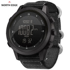 NORTH EDGE AP46 Digital Watch Sports Waterproof Altimeter Barometer Compass