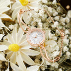 Kimio Jinmio Daisy Watch Women's Ins Style Simple Temperament Student Small Small Design Bracelet Watch 6463