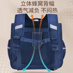 2023 New Horizontal Student Backpack British Style Primary School Students boy and girl School Bag Children's Bags