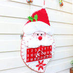 Christmas decorations countdown Christmas calendar Christmas calendar Santa gifts