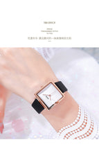 GEDI 21007 Tiktok Live Broadcast Hot Women's Vintage Square Belt Watch Fashion Simple Waterproof Quartz Watch