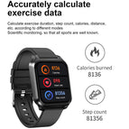 2022 NORTH EDGE N90 Smart Watch ECG+PPG HR BP O2 1.7 Inch Full Touch Screen IP68 Waterproof Metal Bezel for IOS Android