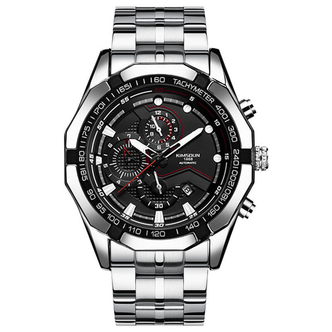 KIMSDUN Multifunctional mechanical watch men's trendy fashion waterproof automatic men's casual watch K-2005A