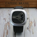 Punk Style Turntable Boys New Concept Watch Trendy Men's Fashion Watch All-Match Belt Quartz casual student's Watch