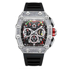 ONOLA ON6827D Fashion and Fully-Jewelled Design Multi-Functional Automatic Mechanical Watch Men's Tik Tok Live Stream Hot Watch