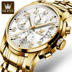 OLEVS men's Watch Multi-functional Sport Chronograph Waterproof Men's business Watch 2879DQP