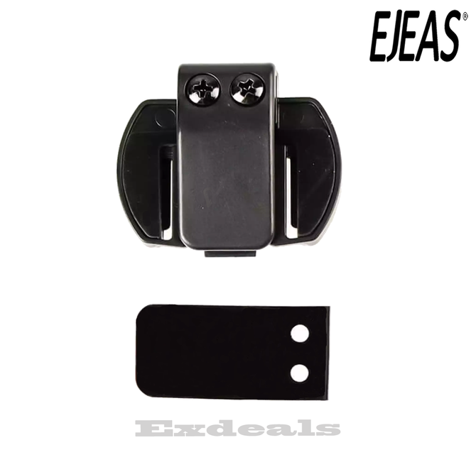 EJEAS V6 Pro Headset Clips for V6 Pro/V4 Pro Motorcycle Bluetooth Intercom Motorcycle Multi Interphone Headset Helmet Intercom Bracket Clip Intercom Accessories
