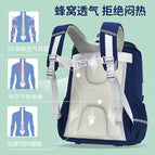 New primary school student cartoon schoolbag one-piece open space schoolbag boys and girls backpack