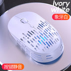 Silver carving A2 wireless charging Bluetooth mouse