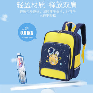 Primary School Student Schoolbag New Cartoon Children's Load Reducing Schoolbags boys and girls bag