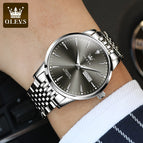 OLEVS watch for men automatic mechanical watch fashion simple waterproof men's watch quartz watch men 6635NL