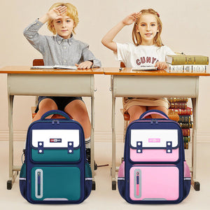 2023 New Primary School Student Schoolbag British Backpack Boys and Girls light Portable Bag  SEN2023