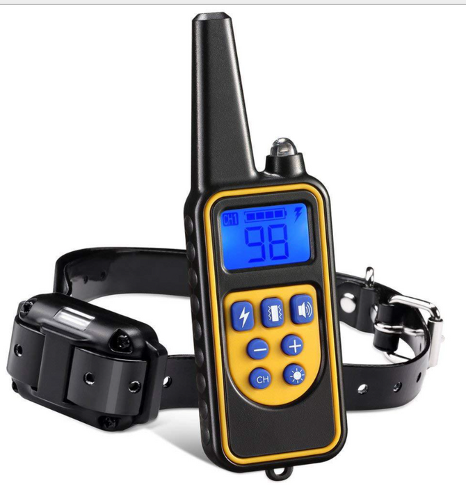 Dog training device automatic electric shock dog collar pet collar Barker automatic dog ring training dog