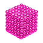 5mm 216 PCS DIY Educational toys set Magnet Balls color buck ball