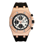 ONOLA ON6805 Fashion Sports Men's Watch Silicone Band Waterproof Multifunctional Quartz Watch Men