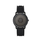 EUTOUR Magnetic ball national wind mechanical black technology men's watch round pin buckle spiral crown watches for women