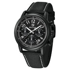 Benyar Multifunctional Chronograph Men's Watch Fashion Waterproof Sports Luminous Leather Men's Watch 5190