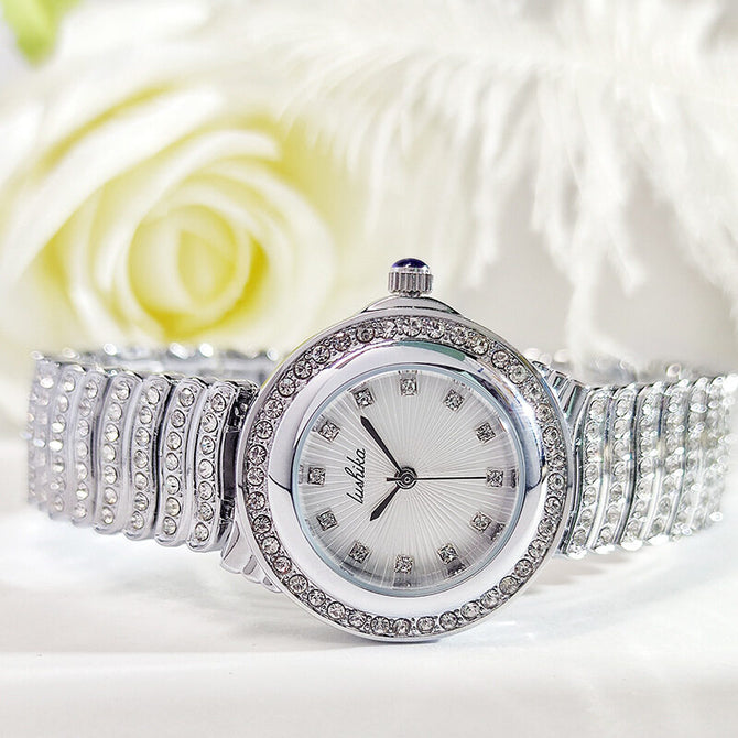 New Starry Light Luxury Fashion Women's Watch Quartz Women's Watch 089