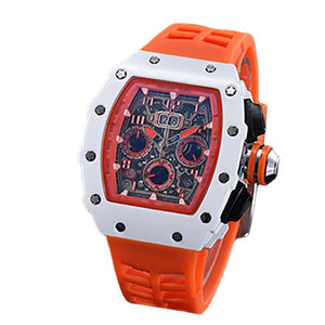 Men's Watch 6-Pin Seconds Running Richard Barrel Quartz men's casual Watch in Stock 1035