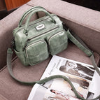 2021 new retro fashion portable messenger female bag mul-tifunctional travel bag 219