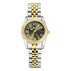 MISSFOX watch Swiss fashion simple temperament diamond luminous stainless steel ladies watch 2890
