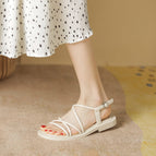 Sandals women's summer all-match sandals and slippers women's flat-soled sandals and slippers 138-5