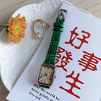 2022 GOGOEY New square Roman scale simple leisure belt WATCH QUARTZ student small women's watch Tiktok
