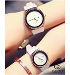 GUOU 8160 big dial Women Watch Authentic FashionTop Quality Women Watches Waterproof Alloy Quartz watch Female