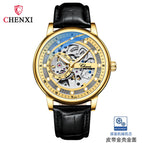 Chenxi's new business luminous waterproof watch men's hollow automatic mechanical watch CX-8843