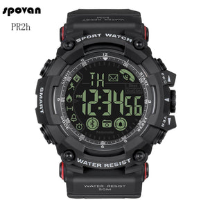 SPOVAN Smart watch  PR2 Bluetooth Men's Sports waterproof Quartz Digital Watch