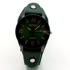 Women's Rhinestone Watch Girls Retro Leather-Belt Watch All-Match Quartz Watch Fashion Trend lady casual watch 2068