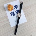 2022 GOGOEY New square Roman scale simple leisure belt WATCH QUARTZ student small women's watch Tiktok