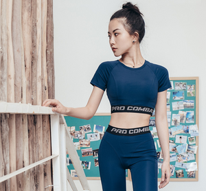 Women's tracksuits simple fashion quick dry running two-piece yoga set Y26B0428 / 9