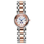 Women's Watch Steel Band Fashion Simple Shell Watch Women's Quartz Band Calendar Display Gifts for Lady