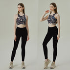 Lulu Yoga Suit Women's Sports High Waist Hip-Shaping Running Fitness Pilates Summer women sports set 723+178