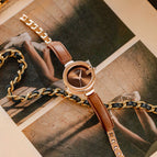 New Arrival GUOU Bracelet watches minority design fashion simple belt bracelet waterproof women's watch