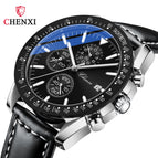 CHENXI new men's multi-function sports three-eye chronograph waterproof luminous calendar quartz watch watch CX-960