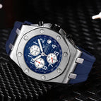 ONOLA ON6805 Fashion Sports Men's Watch Silicone Band Waterproof Multifunctional Quartz Watch Men