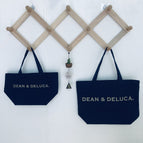 2PCS Japan Hot Sale DEAN & DELUCA New Style Portable Canvas Eco-Friendly Shopping Bag Storage Women's Shoulder