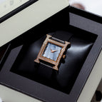 2023 New Arrival GUOU small women's watches trend simple temperament shell surface rhinestone leather belt casual watch