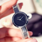 KIMIO Ins Style Simple Fashion women Watch Temperament Bracelet Watch Small Dial Light Luxury High-End Sense 6115