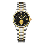 LAOGESHI casual calendar couple watch fine waterproof automatic mechanical men and women watch