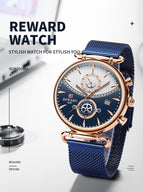 Reward New Style Couple Watch Fashion Trend Ins Watch Pair Student Waterproof Quartz Watch Couple Watch RD82009